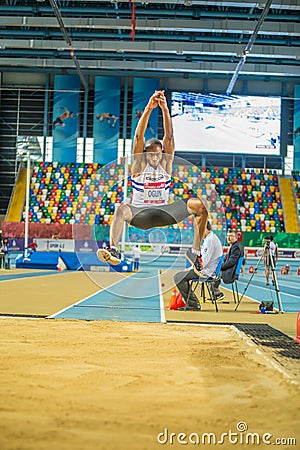 Indoor Cup Championships in Istanbul - Turkey. Editorial Stock Photo