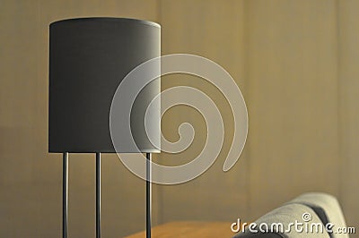 Indoor Desk Lamp Stock Photo