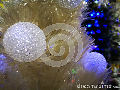 Indoor house decoration for Christmas and New Year Stock Photo