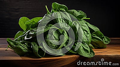 Savory Spinach Stills Stock Photo
