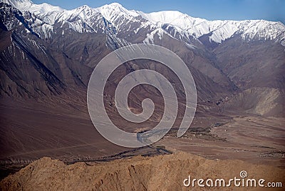 Indus River, Leh, Ladakh, India Stock Photo