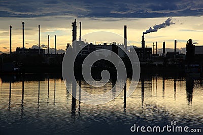 Industrial area Stock Photo