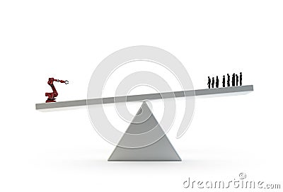 Industrial automation Stock Photo