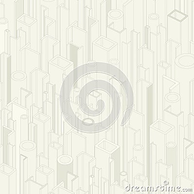 Industrial background Vector Illustration