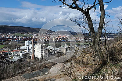 Industrial Beroun Stock Photo