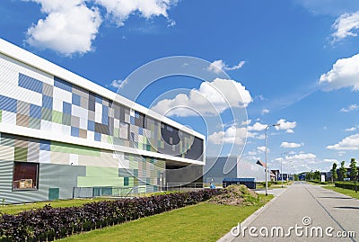 Industrial building Editorial Stock Photo