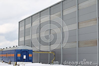 Industrial building Stock Photo