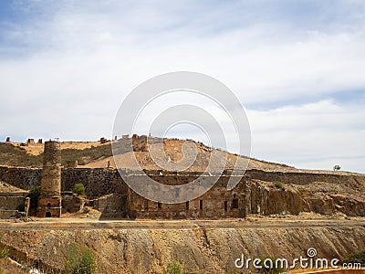 Mina de SÃ£o Domingos ruins Stock Photo