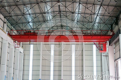 Industrial Crane Stock Photo