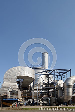 Industrial facilities Stock Photo