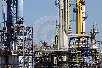 Industrial facilities Stock Photo