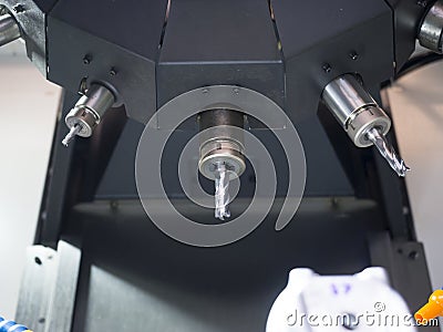 Industrial high precision carbide tapping tool Stock Photo