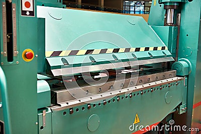 Industrial hydraulic press Stock Photo