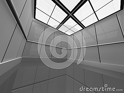 Industrial Interior Stock Photo