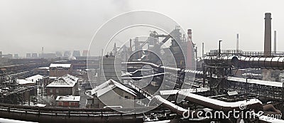 Industrial landscape Stock Photo