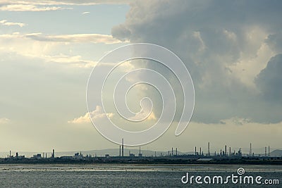 Industrial landscape - 1 Stock Photo