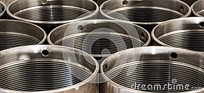 Industrial metal abstract Stock Photo