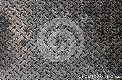 Industrial metallic floor Stock Photo