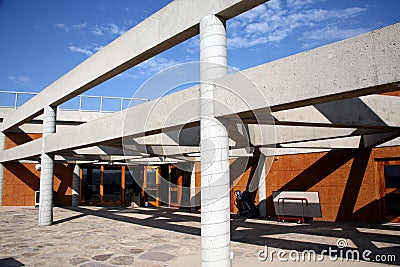 Industrial office building Stock Photo