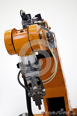 Industrial Robot Stock Photo