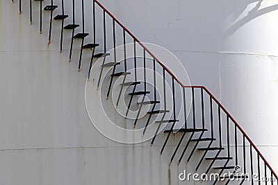 Industrial Stairs Stock Photo