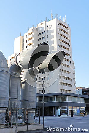 Industrial Ventilation Stock Photo