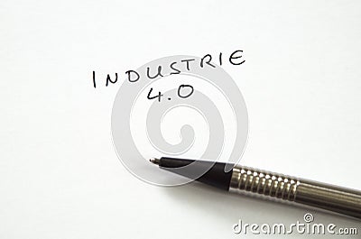 Industrie 4.0 Stock Photo