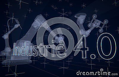 Industrie 4.0 Industry 4.0 Stock Photo