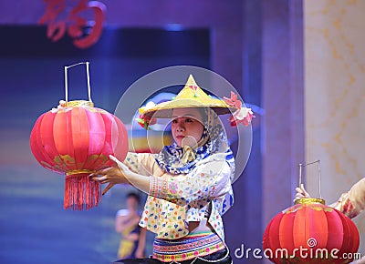 Industrious huian county women Editorial Stock Photo