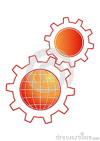 Industry logo Vector Illustration