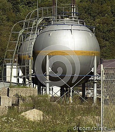 Industry tank Stock Photo