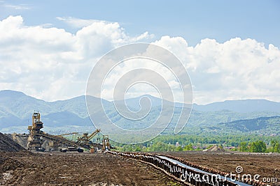 industry in Tuzla region, Bosnia and Hercegovina Stock Photo