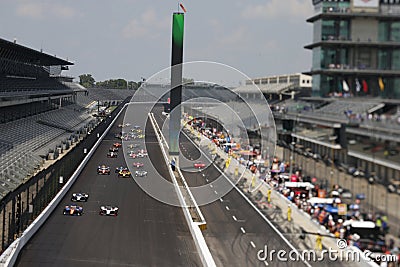 INDYCAR: August 23 Indianapolis 500 Editorial Stock Photo