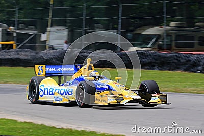 Indycar driver Marco Andretti Editorial Stock Photo