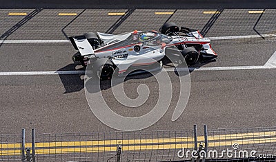 INDYCAR Series: March 09 Firestone Grand Prix of St. Petersburg Editorial Stock Photo