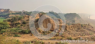 The infamous Chambal Valley Stock Photo