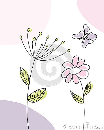 Infant card Vector Illustration