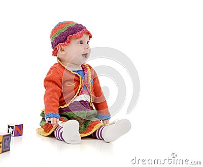 Infant Child Stock Photo