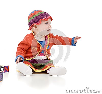 Infant Child Stock Photo