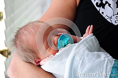 Infant Girl Stock Photo