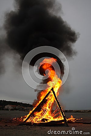 Inferno Stock Photo