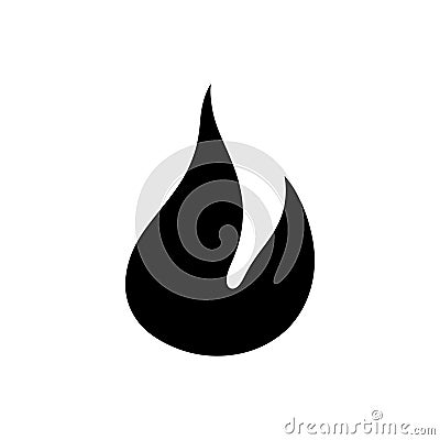 Inferno flame icon Vector Illustration