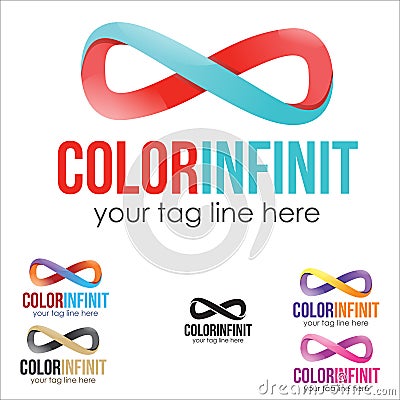 Infinit Logo Cartoon Illustration