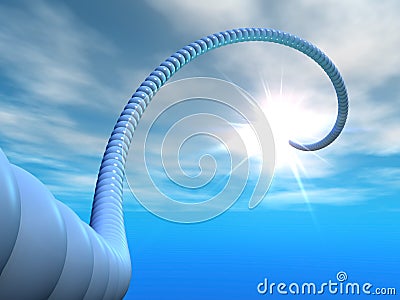 Infinite Communications Stock Photo