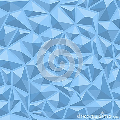 Infinite geometry of a sample blue Vector Illustration