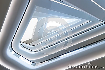 Infinite lines Stock Photo