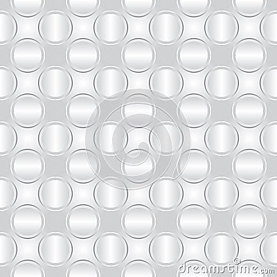 Infinite metal grid Vector Illustration