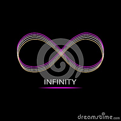 Infinite sign Vector Illustration