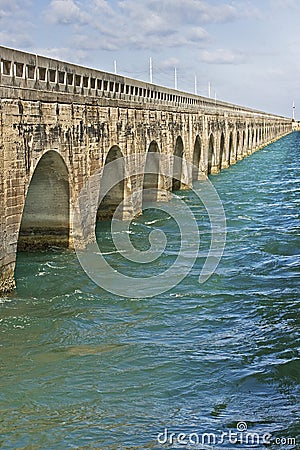 Infinity bridge Stock Photo