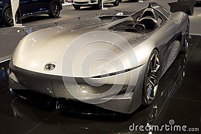 Infinity Corral concept car at the annual International auto-show, February 9, 2019 in Chicago, IL Editorial Stock Photo